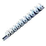 Maxbell Brake Wrenches Spanner Hand Tool Wrench Set Ratcheting Wrench for Repair 10mm to 19mm