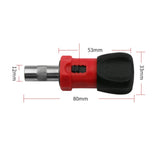 Maxbell Precision Ratchet Screwdriver Replaceable Repair Tool for Home Maintenance