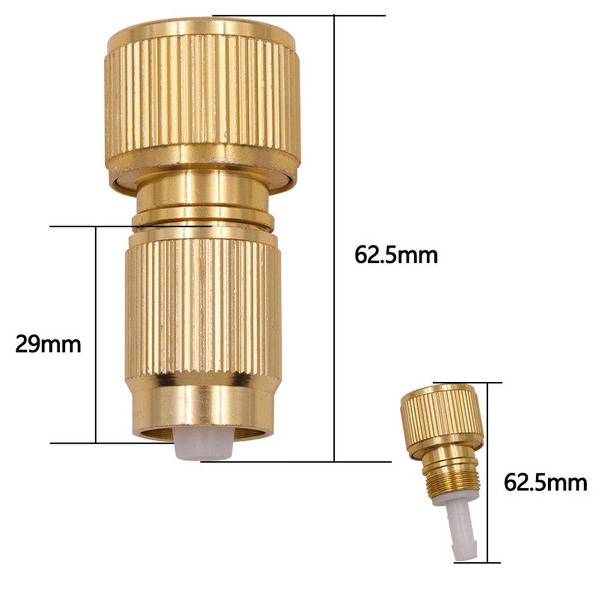 Maxbell 9.5mm Garden hose Connect Garden Hose Fittings Adjustable for Indoor