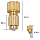 Maxbell 9.5mm Garden hose Connect Garden Hose Fittings Adjustable for Indoor