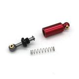 Maxbell 4Pcs Shock Absorbers Stroke 10mm Aluminum Alloy for Fcx24 Repair Accessories Red