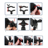 Maxbell cam Mount Holder Rotatable Universal Multifunctional Easy Installation