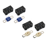 Maxbell Multipurpose Car Fuse Holder Circuit Protection Dampproof for Trucks 2x Holder 100A Fuses