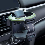 Maxbell Conditioning Air Outlet Drink Cup Holder for Durable Direct Replace Black Green