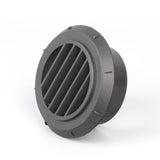 Maxbell Car Air Vent Outlet Black Parts Flat Grille Parking Ventilation for RV