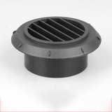 Maxbell Car Air Vent Outlet Black Parts Flat Grille Parking Ventilation for RV