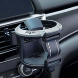 Maxbell Conditioning Air Outlet Drink Cup Holder for Durable Direct Replace Black Gray