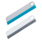 Maxbell Shower Window Squeegee with Hanging Hook for Car Window Mirror shower White Gray