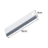Maxbell Shower Window Squeegee with Hanging Hook for Car Window Mirror shower White Gray