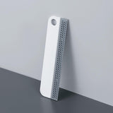 Maxbell Shower Window Squeegee with Hanging Hook for Car Window Mirror shower White Gray