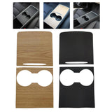 Maxbell Central Control Panel Sticker Cover Anti Scratch Parts for Model 3 Wood Pattern