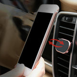 Maxbell Car Phone Holder Air Vent Magnetic Bracket Navigation for All Cell Phones Rose Gold