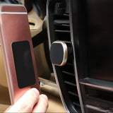 Maxbell Car Phone Holder Air Vent Magnetic Bracket Navigation for All Cell Phones Rose Gold