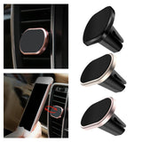 Maxbell Car Phone Holder Air Vent Magnetic Bracket Navigation for All Cell Phones Gold