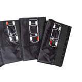 Maxbell 4x Tire Cover Waterproof Tyre Wheel Storage Bag for Truck Camper Car Large Black