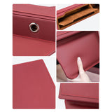 Maxbell Car Seat Gap Organizer PU Leather Universal for Phones Keys Cards Red