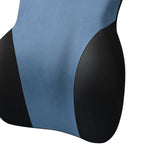 Maxbell Multipurpose waist Support Pillow Lower back for Desk Chair Blue