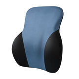 Maxbell Multipurpose waist Support Pillow Lower back for Desk Chair Blue