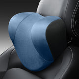 Maxbell Breathable Car Neck Pillow Head Support Cushion for Travel home Blue