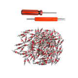 Maxbell 100 Pieces Replacement Tire Tyre Valve Stem Core for Motorcycle