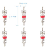 Maxbell 100 Pieces Replacement Tire Tyre Valve Stem Core for Motorcycle