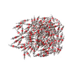 Maxbell 100 Pieces Replacement Tire Tyre Valve Stem Core for Motorcycle
