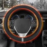 Maxbell Car Steering Wheel Protector Winter Warm Premium SUV Anti Slip Durable