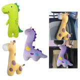 Maxbell Car Strap Pillow Neck Support pillow for Auto Decoration Dinosaur Left