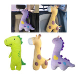 Maxbell Car Strap Pillow Neck Support pillow for Auto Decoration Dinosaur Left
