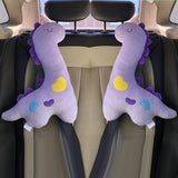 Maxbell Car Strap Pillow Neck Support pillow for Auto Decoration Unicorn Left