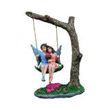 Maxbell Resin Fairy Statue Micro Landscape Waterproof for Fairy Garden Lawn Decor