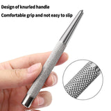Maxbell Metal Positioning Punch Non Slip Knurling Handle Drill Bit Borehole