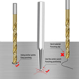 Maxbell Octagonal Positioning Punch Marking Tools High Hardness Hand Tool Drill Bit