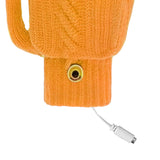 Maxbell USB Electric Heated Gloves Thermal Gloves Hand Warmer for Running Cycling Yellow