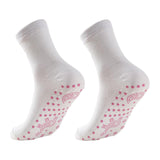Maxbell Self Heating Socks Heat Insulated Warm Foot for Cycling Hiking Fishing White