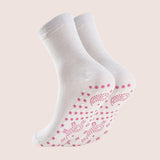Maxbell Self Heating Socks Heat Insulated Warm Foot for Cycling Hiking Fishing White