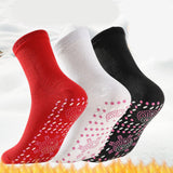 Maxbell Self Heating Socks Heat Insulated Warm Foot for Cycling Hiking Fishing Red