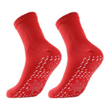 Maxbell Self Heating Socks Heat Insulated Warm Foot for Cycling Hiking Fishing Red
