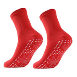 Maxbell Self Heating Socks Heat Insulated Warm Foot for Cycling Hiking Fishing Red