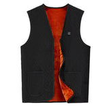 Maxbell Heated Vest Windbreaker Gilet Warmth for Mountaineering Cold Weather Hiking S