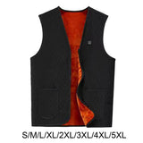 Maxbell Heated Vest Windbreaker Gilet Warmth for Mountaineering Cold Weather Hiking S