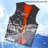 Maxbell Heated Vest Windbreaker Gilet Warmth for Mountaineering Cold Weather Hiking S