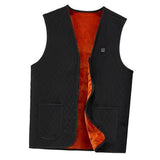 Maxbell Heated Vest Windbreaker Gilet Warmth for Mountaineering Cold Weather Hiking XL