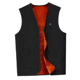 Maxbell Heated Vest Windbreaker Gilet Warmth for Mountaineering Cold Weather Hiking XL