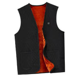 Maxbell Heated Vest Windbreaker Gilet Warmth for Mountaineering Cold Weather Hiking XL