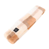 Maxbell USB Charge Heating Scarf Neck Warmer Heating Pad Quick Heating for Indoor Grey Lattice
