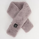 Maxbell USB Charge Heating Scarf Neck Warmer Heating Pad Quick Heating for Indoor Grey