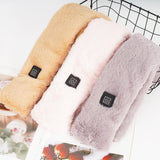 Maxbell USB Charge Heating Scarf Neck Warmer Heating Pad Quick Heating for Indoor Grey