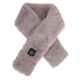Maxbell USB Charge Heating Scarf Neck Warmer Heating Pad Quick Heating for Indoor Grey