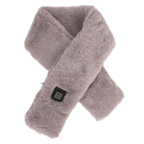 Maxbell USB Charge Heating Scarf Neck Warmer Heating Pad Quick Heating for Indoor Grey